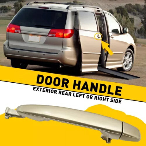 ゴールド リア スライド ドア ハンドル 乗客または運転席 トヨタ シエナ 2004-10 Gold Rear Sliding Door Handle Passenger or Driver For Toyota Sienna 2004-10 【並行輸入品】