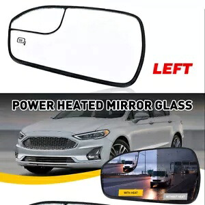 フォードフュージョン 13-20 左側ドアウイングミラーガラス加熱バックパワー LH PUS For Ford Fusion 13-20 Left Side Door Wing Mirror Glass Heated Back Power LH PUS 【並行輸入品】