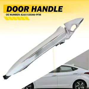 ドアハンドル 2011-2016 ヒュンダイ エラントラ フロント左クローム カバープラスチック付き Door Handle For 2011-2016 Hyundai Elantra Front Left Chrome w/ Cover Plastic 【並行輸入品】 33,605円