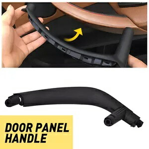 黒 BMW X5 X6 F15 F16 F85 右インナードアパネルハンドルプルトリムカバー Black For BMW X5 X6 F15 F16 F85 Right Inner Door Panel Handle Pull Trim Cover 【並行輸入品】
