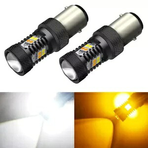 2 個 1157 BAY15D 2W 12V 車のトラック LED リバースシグナルターンライトブレーキランプ電球 2pcs 1157 BAY15D 2W 12V Car Truck LED Reverse Signal Turn Light Brake Lamp Bulbs 【並行輸入品】