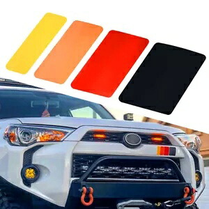 1/2 セットネオレトロ 4 波ストライプデカールステッカートヨタタコマ 4 ランナー FJ TRI 1/2set Neo Retro Four-Wave Stripe Decal Sticker For Toyota Tacoma 4Runner FJ TRI 【並行輸入品】