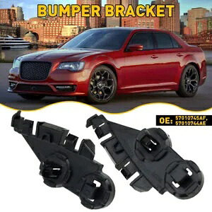 左右フロントバンパーサポートブラケット 57010745AF 2011-2020 クライスラー 300 に適合 Right & Left Front Bumper Support Brackets 57010745AF Fit 2011-2020 CHRYSLER 300 【並行輸入品】