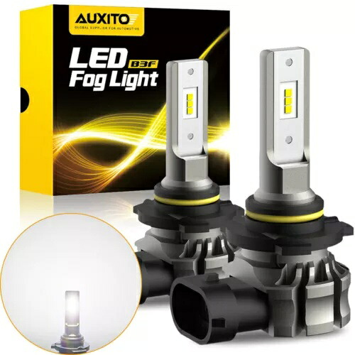 AUXITO H10 9140 9145 LED フォグライト DRL 電球スーパーホワイト 6000K 4000LM ハイパワー AUXITO H10 9140 9145 LED Fog Light DRL Bulbs Super White 6000K 4000LM High Power 【並行輸入品】