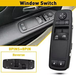 マスターパワーウィンドウコントロールスイッチフロント左ダッジグランドキャラバン 68110870AA Master Power Window Control Switch Front Left For Dodge Grand Caravan 68110870AA 【並行輸入品】