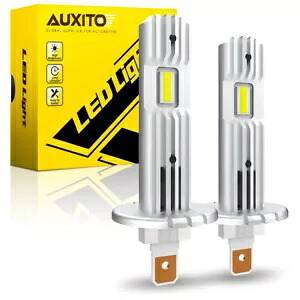 AUXITO LED ヘッドライト H1 ハイロービーム バルブ変換キット スーパーブライト ホワイト GF AUXITO LED Headlights H1 High Low Beam Bulb Conversion Kit Super Bright White GF 【並行輸入品】
