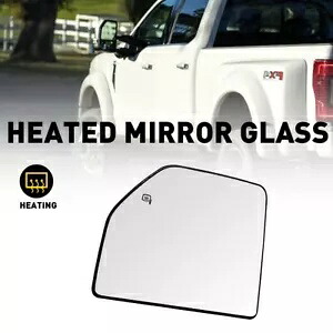 ミラーガラス上部ヒーター付き左運転席側交換用 2015-2020 フォード F150用 Mirror Glass Upper Heated Left Driver Side Replacement For 2015-2020 FORD F150 【並行輸入品】