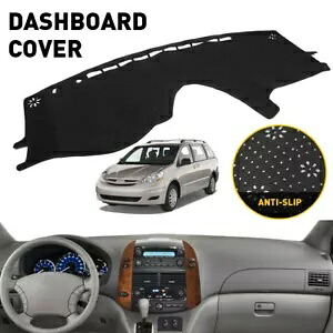 2004-10 トヨタ シエナ用車のダッシュボードカバーダッシュマットダッシュマットパッドアンチスクラッチ For 2004-10 Toyota Sienna Car Dashboard Cover Dashmat Dash Mat Pad Anti-Scratch 【並行輸入品】