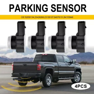 4 個 23428268 新品質パーキングアシストセンサーシボレーシルバラードキャ??デラック GMC 用 4pcs 23428268 New Quality Parking Assist Sensor for Chevy Silverado Cadillac GMC 【並行輸入品】