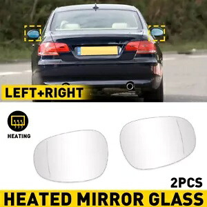 ペアドアミラーガラス加熱飛行機 BMW E90 E91 LCI 325i 328i 335i 2009-12 Pair Door Mirror Glass Heated Plane For BMW E90 E91 LCI 325i 328i 335i 2009-12 【並行輸入品】