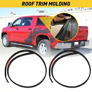 トヨタ 07-21 タンドラ クルーマックス左 & 右ルーフドリップサイドモールディング 75552-0C060 FOR TOYOTA 07-21 TUNDRA CREWMAX LEFT & RIGHT ROOF DRIP SIDE MOLDING 75552-0C060 【並行輸入品】