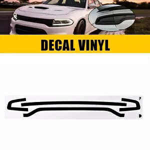 2015-2023 ダッジチャージャーライトテールカットアウトプレカットビニールオーバーレイティントスモーク FOR 2015-2023 Dodge Charger Light Tail Cutout Precut Vinyl Overlays Tint smoked 【並行輸入品】