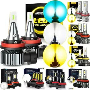 AUXITO 2X H11 H8 LED フォグライト ドライビングバルブ DRL ランプ ゴールデン イエロー ホワイト 2000LM AUXITO 2X H11 H8 LED Fog Light Driving Bulbs DRL Lamp Golden Yellow White 2000LM 【並行輸入品】