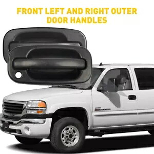 フロント左右外装ドアハンドル 2004-2006 シボレーシルバラード 1500 Front Left Right Exterior Door Handle For 2004-2006 Chevrolet Silverado 1500 【並行輸入品】