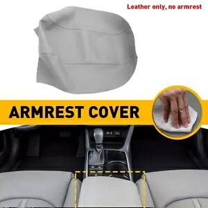 センターコンソール アームレスト蓋 アームレストカバー スキングレー 2015-2019 ヒュンダイ ソナタ用 Center Console Arm Rest Lid Armrest Cover Skin Gray for 2015-2019 Hyundai Sonata 【並行輸入品】