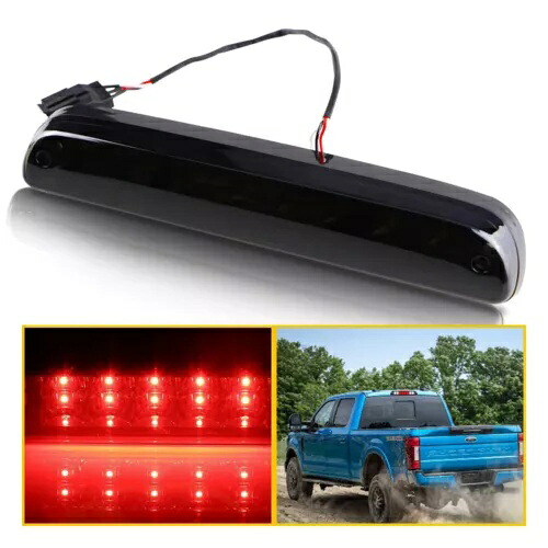 フォード F450 F250 F350 ブラック/スモーク 99-16 3rd LED サードブレーキストップライトランプ For Ford F450 F250 F350 Black/Smok 99-16 3rd LED Third Brake Stop Light Lamp 【並行輸入品】