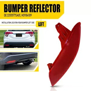 リア運転席側バンパーリフレクターセット 2016-2022 ホンダ HR-V HO1184109 Rear Driver Side Bumper Reflector Set For 2016-2022 Honda HR-V HO1184109 【並行輸入品】