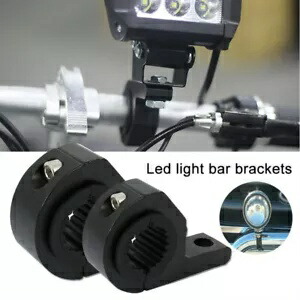 車のランプ クランプ ホルダー ワーク LED ライト ユニバーサル フード バー マウント ブラケット オフロード US Car Lamp Clamp Holder Work Led Light Universal Hood Bar Mount Bracket Offroad US 【並行輸入品】