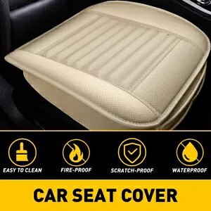 フルサラウンド車フロントシートカバー通気性PUレザーパッドマットチェアクッション Full Surround Car Front Seat Cover Breathable PU Leather Pad Mat Chair Cushion 【並行輸入品】