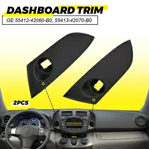 ダッシュセンター計器交換パネルトリムカバートヨタ RAV4 2006-11 Dash Center Instrument Replacement Panel Trim Cover For Toyota RAV4 2006-11 【並行輸入品】