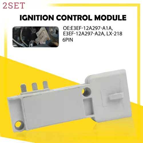 2 セット点火制御モジュールフォード/マーキュリー/リンカーン 83-93 トラック/車 LX218 に適合 2set Ignition Control Module Fit For FORD/MERCURY/LINCOLN 83-93 TRUCK/CARS LX218 【並行輸入品】
