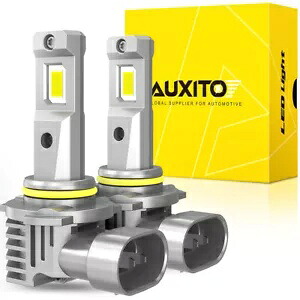 AUXITO 9006 LED ヘッドライト 6500K ハイロービーム バルブ変換 クリスタルホワイト 2個 AUXITO 9006 LED Headlight 6500K High Low Beam Bulb Conversion Crystal White 2PCS 【並行輸入品】
