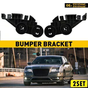 2 セット右 & 左フロントバンパーサポートブラケット 57010745AF フィット 2011-2020 クライル 2Set Right & Left Front Bumper Support Brackets 57010745AF Fit 2011-2020 CHRYSLE 【並行輸入品】