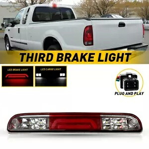 レッド サード 3rd ブレーキ ライト ホワイト カーゴ ランプ 2001-05 フォード エクスプローラー スポーツ トラック用 Red Third 3rd Brake Light White Cargo Lamp For 2001-05 Ford Explorer Sport Trac 【並行輸入品】