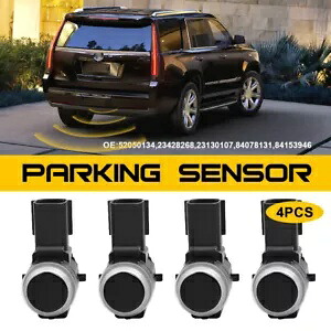 ビュイックシボレーキャデラック GMC 4 個リバースバックアップ駐車バンパーパーキングセンサー For Buick Chevy Cadillac GMC 4PCS Reverse Backup Parking Bumper Parking Sensor 【並行輸入品】