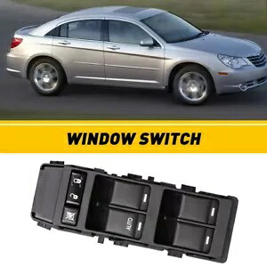 1X 電動マスターパワーウィンドウスイッチ 07 08 09 10 11 12 13 14 ダッジアベンジャー用 1X Electric Master Power Window Switch For 07 08 09 10 11 12 13 14 Dodge Avenger 【並行輸入品】