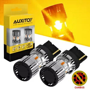 2x 7440 アンバー LED ターンシグナル電球 3000LM 超高輝度 Canbus エラーフリー 2x 7440 Amber LED Turn Signal Light Bulbs 3000LM Super Bright Canbus Error Free 【並行輸入品】