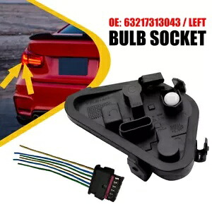 BMW 320i 328i 335i テールライトランプリアパネル左電球ソケット 63217313043 For BMW 320i 328i 335i Tail Light Lamp Rear Panel Left Bulb Socket 63217313043 【並行輸入品】