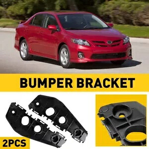 バンパーサポートブラケットトヨタ 2011-13 カローラフロント運転席 & 助手席側 Bumper Support Bracket For Toyota 2011-13 Corolla Front Driver & Passenger Side 【並行輸入品】