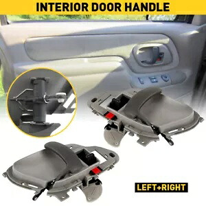 インテリアドアハンドル 1995-1999 シボレー C1500 C2500 C3500 K1500 フロント LH RH Interior Door Handle For 1995-1999 Chevrolet C1500 C2500 C3500 K1500 Front LH RH 【並行輸入品】
