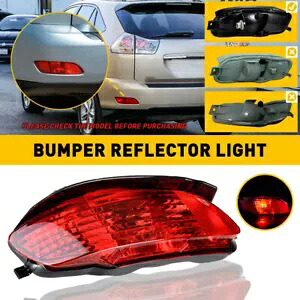 リア左側サイドマーカーバンパーライトレッド 04-06 レクサス RX330 07-09 レクサス RX350用 Rear Left Side Marker Bumper Light Red for 04-06 Lexus RX330 07-09 Lexus RX350 【並行輸入品】