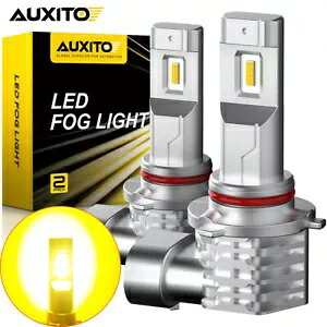 AUXITO 9140 9145 H10 ライトフォグ LED ドライビングプロジェクター DRL 電球 4300K イエロー/アンバー AUXITO 9140 9145 H10 Light Fog LED Driving Projector DRL Bulb 4300K Yellow/Amber 【並行輸入品】