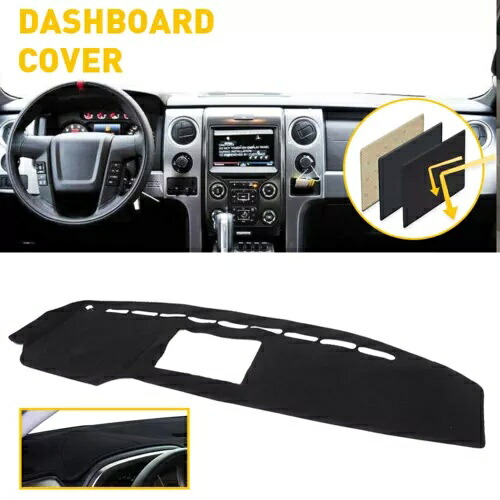ダッシュボードカバーダッシュマットダッシュアンチサンマットパッドカバーフォード F150 ロボラプター米国 Dashboard Cover Dashmat Dash Anti-Sun Mat Pad Cover For Ford F150 Lobo Raptor US 【並行輸入品】