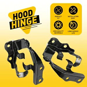 新しいフードヒンジセット LH RH スチール TO1236171 TO1236172 12-14 トヨタ カムリ用 NEW HOOD HINGES SET LH RH STEEL TO1236171 TO1236172 FOR 12-14 TOYOTA CAMRY 【並行輸入品】