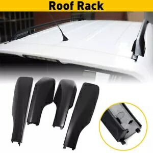 4x ブラックルーフラックカバーレールエンドシェル交換用トヨタ RAV4 XA20 01-05 4x Black Roof Rack Cover Rail End Shell Replacement For Toyota RAV4 XA20 01- 05 【並行輸入品】