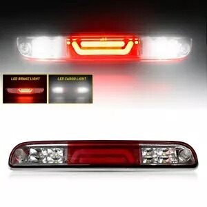 レッド サード ブレーキ 3rd ライト ホワイト カーゴ ランプ 2001-05 フォード エクスプローラー スポーツ トラック用 Red Third Brake 3rd Light White Cargo Lamp For 2001-05 Ford Explorer Sport Trac 【並行輸入品】