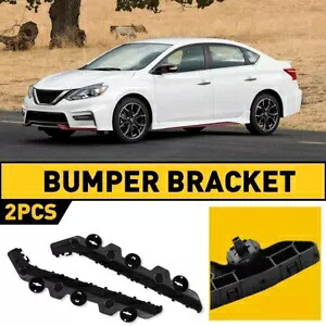 2017 2016 2018 日産 2019 セントラフロントバンパーブラケットリテーナー左右 For 2017 2016 2018 Nissan 2019 Sentra Front Bumper Brackets Retainers Left Right 【並行輸入品】