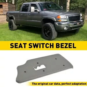 フロント左席サイドスイッチベゼルグレー 2003-2006 シボレーアバランチ 1500 に適合 Front Left Seat Side Switch Bezel Gray Fits For 2003-2006 Chevy Avalanche 1500 【並行輸入品】