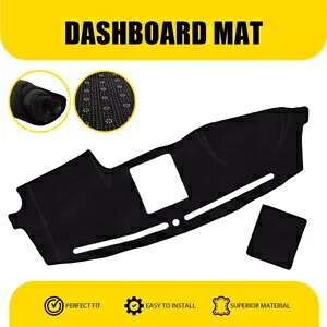 フォード F150 2015-2018 ダッシュボードパッドダッシュカバーマットブラック滑り止め AUXITO Fit For Ford F150 2015-2018 Dashboard Pad Dash Cover Mat Black Anti-slip AUXITO 【並行輸入品】