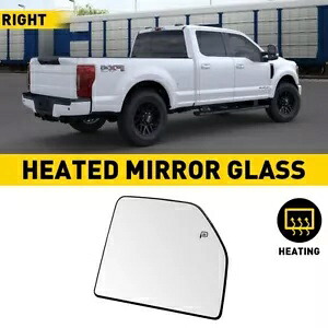 牽引ミラーガラス上部加熱された右乗客 RH フォード F150 ピックアップトラック用 Towing Mirror Glass Upper Heated Right Passenger RH For Ford F150 Pickup Truck 【並行輸入品】