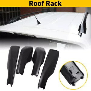 4 個ルーフカバーラックバーレールエンド交換シェルブラック 2001-2006 トヨタ RAV4 4PCS Roof Cover Rack Bar Rail End Replace Shell Black For 2001-2006 TOYOTA RAV4 【並行輸入品】