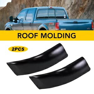 フォード スーパーデューティ 1999-2007 左運転席 & 右助手席用ルーフモールディング Roof Moldings For Ford Super Duty 1999-2007 Left Driver & Right Passenger Side 【並行輸入品】