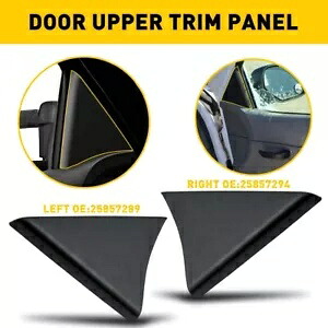 2007-2013 タホ シエラ シルベラド ユーコン ドア上部パネル トリム 左右 2X For 2007-2013 TAHOE SIERRA SILVERADO YUKON DOOR UPPER PANEL TRIM LEFT & RIGHT 2X 【並行輸入品】