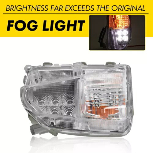 AUXITO フォグランプ LED バンパーランプドライバー LH サイド 2012-2015 トヨタ プリウス USA AUXITO Fog Lights LED Bumper Lamp Driver LH Side For 2012-2015 Toyota Prius USA 【並行輸入品】