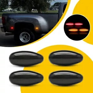 デュアルベッド LED サイドマーカーライト 2001-14 シルバラード シボレー GMC 2500HD 3500HD用 Dually Bed LED Side Marker Light For 2001-14 Silverado Chevy GMC 2500HD 3500HD 【並行輸入品】 35,750円