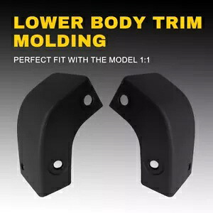 2 個左右サイドリア下部ボディトリムモールディング 2021-2023 フォード F-150 用 2PCS Left & Right Side Rear Lower Body Trim Molding For 2021-2023 Ford F-150 【並行輸入品】